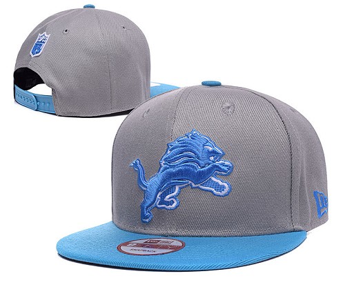 NFL Detroit Lions Logo Stitched Snapback Hats 015